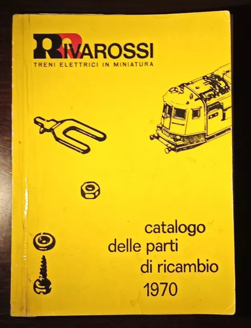 Vendo Catalogo Parti Di Ricambio Rivarossi Anno 1970