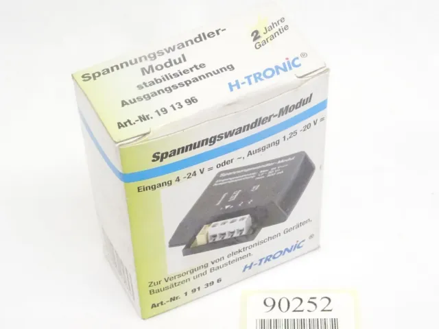 H-Tronic Convertisseur de Tension / 191396 / Neuf Emballage D'Origine