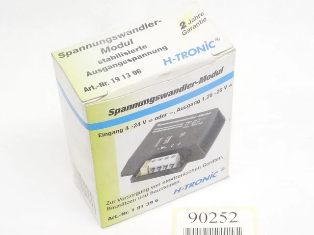 H-Tronic Convertisseur de Tension / 191396 / Neuf Emballage D'Origine