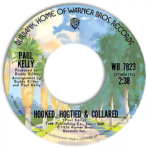 Paul Kelly - Hooked Hogtied  Collared - Used Vinyl Record 7 - K8100z