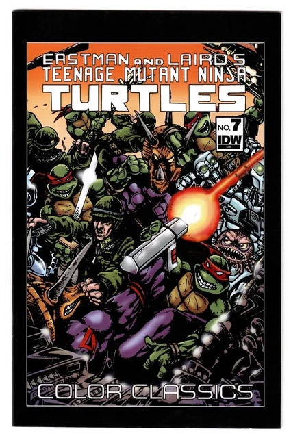 TEENAGE MUTANT NINJA Turtles Color Classics #7 Vol 1 IDW 2013 TMNT $15. ...