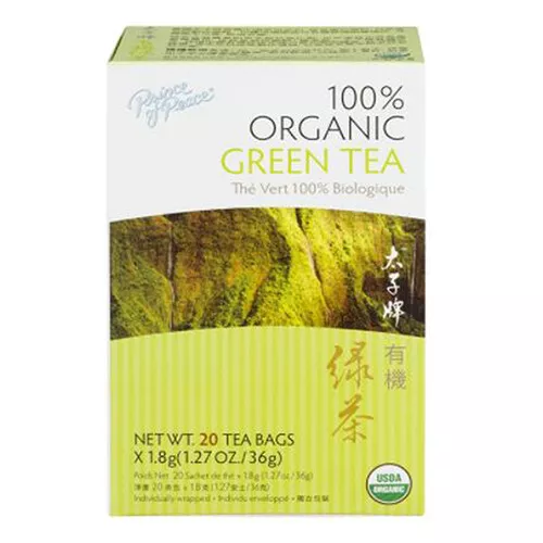 Organic Green Tea 20bg by Prince Of Peace