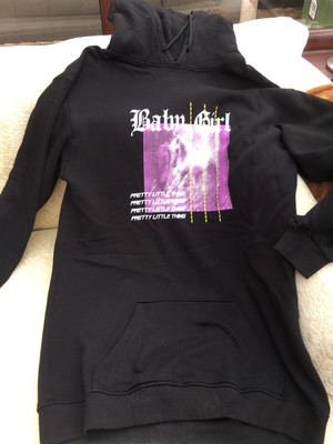 Ladies Pretty little thing hoodie dress size 16