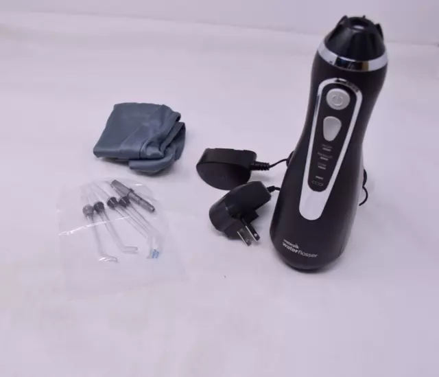 Waterpik Waterflosser Cordless Advanced Black WP-562CD Water Flosser