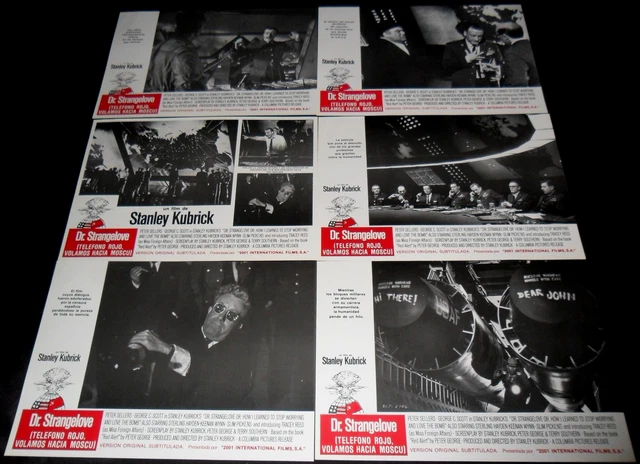 1964 DR. STRANGELOVE or: How I Learned ORIGINAL SPAIN LOBBY CARD ...