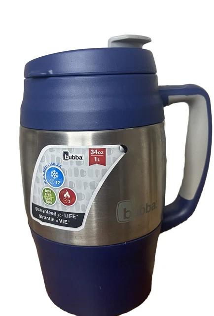 BUBBA KEG 34oz TRAVEL MUG Stainless Steel Insulated BLUE