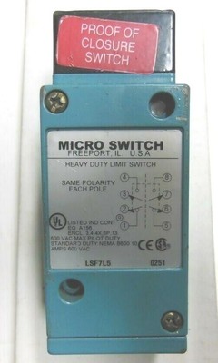 Honeywell Neuf Honeywell Micro Interrupteur BZE6-2RN34 Limite Interrupteur BZE62RN34 