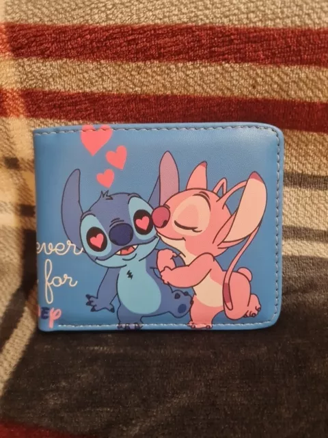 Lilo And Stitch Wallet, Money Banknote Compartment