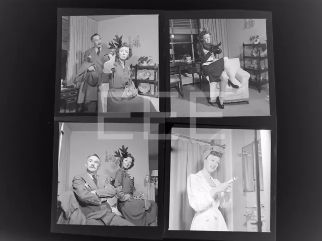 Eve Arden   MANHATTAN 1941 NYC FAMOUS PHOTOGRAPHER SCARCE NEGATIVES X4 Lot 457A