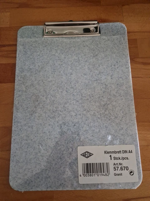 Wedo Klemmbrett 57670 Din A4 Granit Kunststoff (4003801019482)