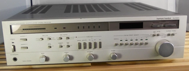 VINTAGE HARMAN KARDON HK-680i Digital Synthesized Stereo Receiver ...