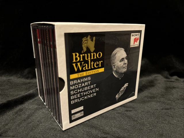 BRUNO WALTER THE Edition 39CD Box Set Sony Classical Conductor