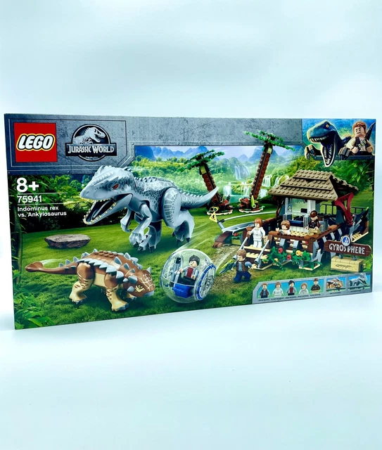 LEGO JURASSIC WORLD 75941 Indominus Rex vs. Ankylosaurus NEW ORIGINAL ...