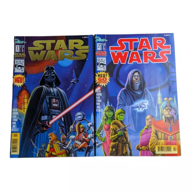 Star Wars Comic Nr.1 und 2 Dino Verlag 1999