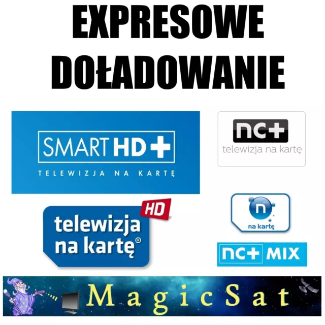 Doladowanie TELEWIZJA NA KARTE Pakiet Start+ Komfort+ na okres 5 miesięcy NC+,