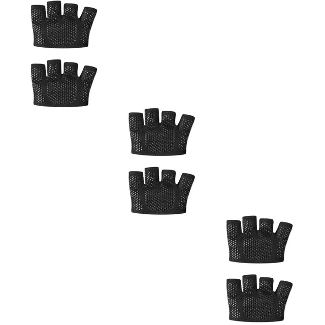 3 Pairs Weight Lifting Gloves for Men Gants D'haltères Demi-doigts De Remise En