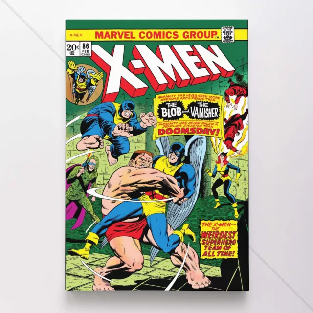 Uncanny X-Men Poster Canvas Vol 1 #86 Xmen Marvel Comic Book Art Print
