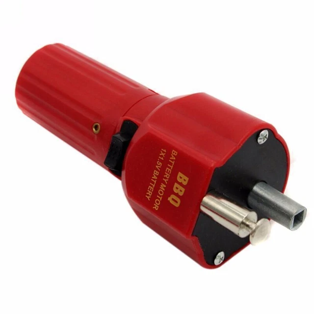 Barbecue 1.5V Rotator Grillspieß Grillmotor Halterung Roast Für BBQ DE