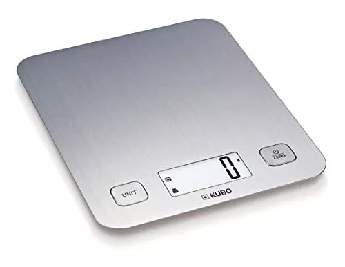 Báscula de Cocina Digital, Pantalla LCD, Alta Precisión 5 kg, Batería Incluida,