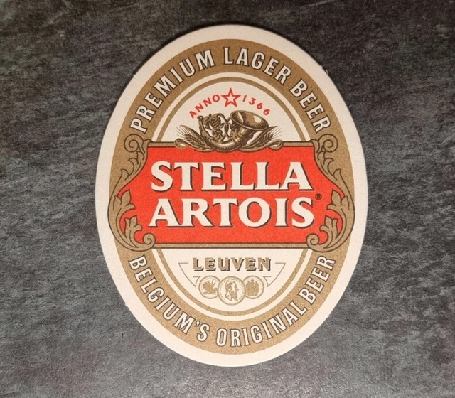 Stella Artois Beer Mat Coaster Home Bar Pub Experience
