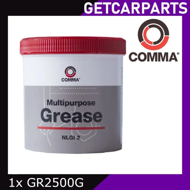 Comma Grasso cuscinetto al litio multiuso - 500 g - GR2500G
