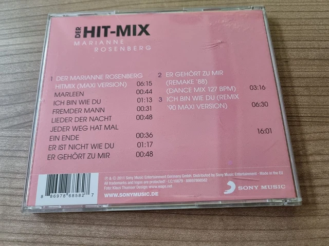 MARIANNE ROSENBERG - Der Hit-Mix CD Maxi Germany EUR 24,99 - PicClick FR