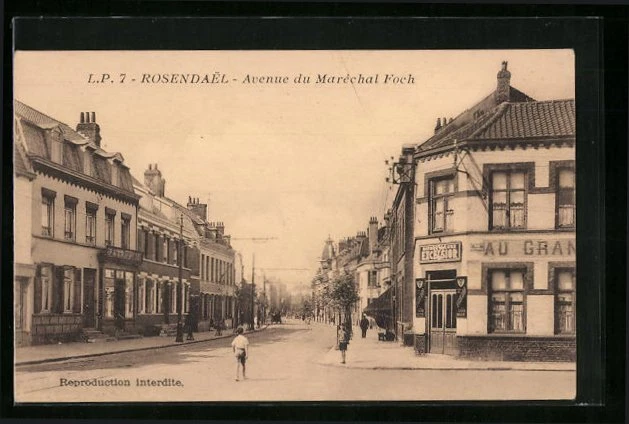CPA Rosendael, Avenue du Maréchal Foch