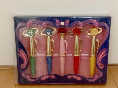 bandai sailor moon prism stationery disguise & transformation pen set