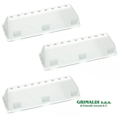 Set Di 3 Trascinatori Per Cestello Lavatrice Hotpoint - Ricambio Originale C00065463 - Foto 2