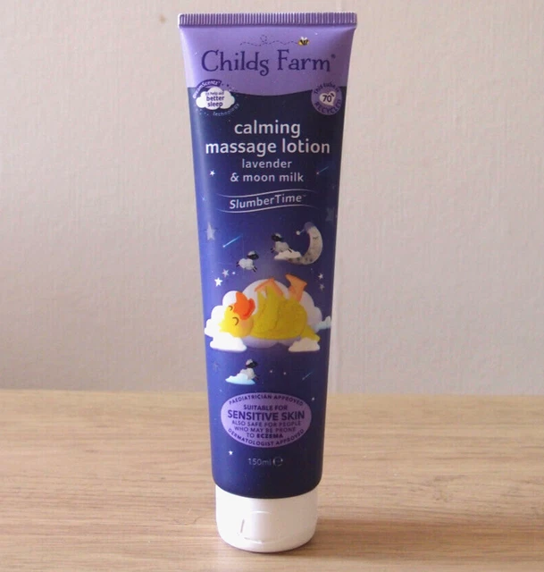 CHILDS FARM SlumberTime calming massage lotion, lavender & moon milk