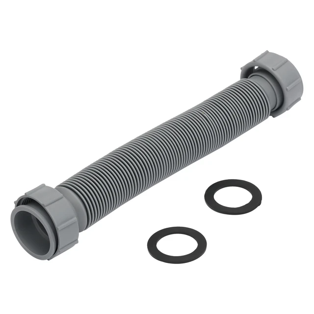 TUBULAR DRAIN TUBING Trap Pipe Flexible Water Garbage Disposal Anti