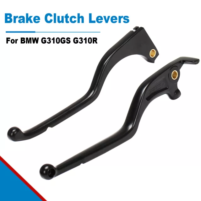 Hand Brake Clutch Levers For BMW G310GS G310R 2016-2020 Handlebar Aluminum Black