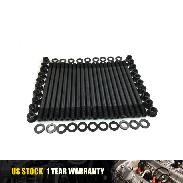 Engine Complete Cylinder Head Bolt Stud Kit For Ford Powerstroke Turbo Diesel V8