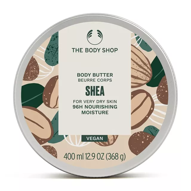 Body Shop “Shea” Body Butter- New – 400Ml - Great Gift Idea - Lge Size Rrp $54