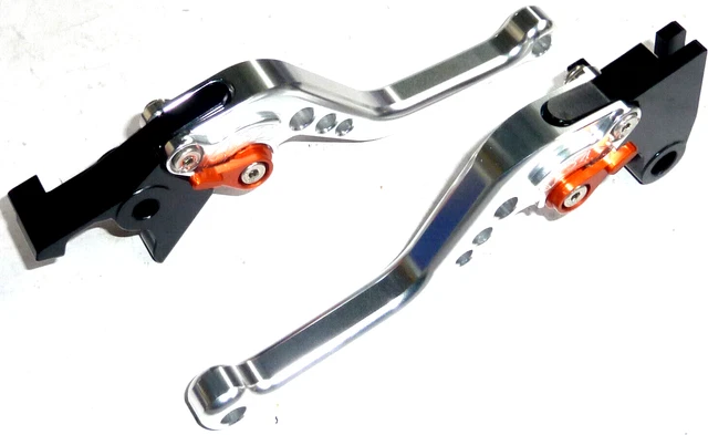 Grey Brake & Clutch Lever Set For Triumph Tiger 800 / XC / XCX / XR / XRX – Road Use