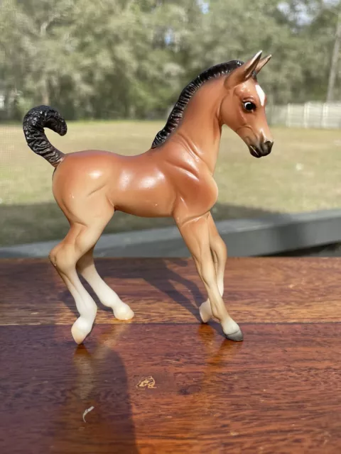 Breyer Classic Foal #62033 Bay Foal, Trotting Stock Horse Foal Model