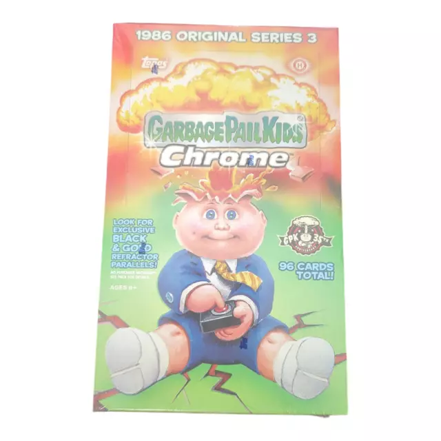 Topps Garbage Pail Kids Chrome 1986 Series 3 Factory Sealed Hobby Box *SEE PICS*