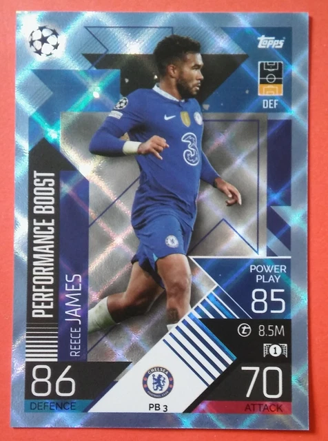 MATCH ATTAX CL/EL 2022/23 Extra - Crystal Reece Bleu James de Chelsea ...