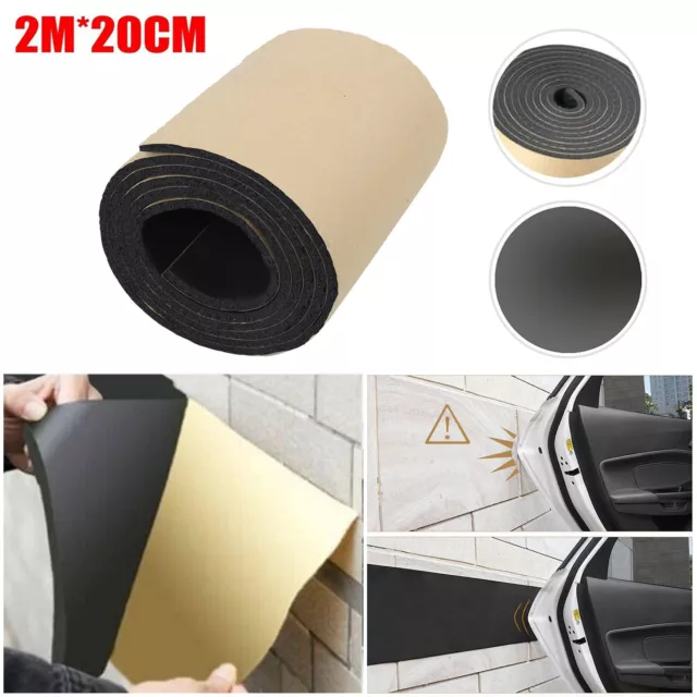 Car Door Protector Strip For Garage Rubber Foam Wall Guard Bumper Safety Parking