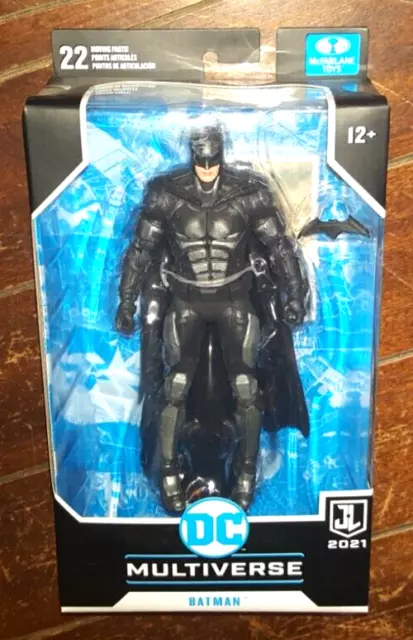 DC Multiverse JL 2021: JUSTICE LEAGUE BATMAN 7" Action Figure w/Accessories!