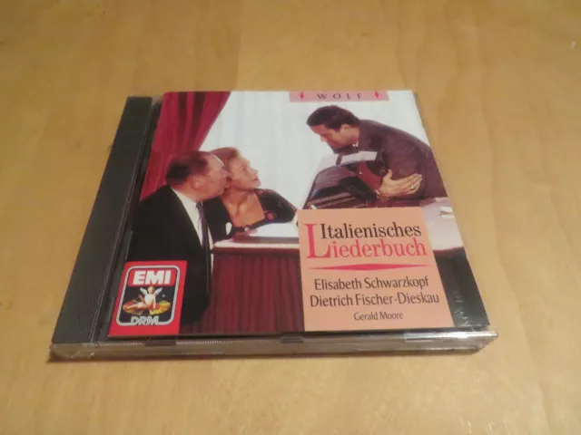 HUGO WOLF - Italienisches Liederbuch (1990) - CD - Schwarzkopf/Fischer-Dieskau