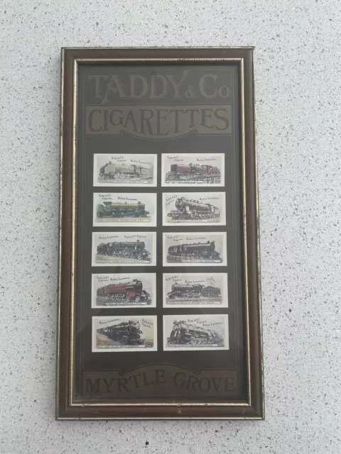 Taddy & Co Cigarette Cards - Railway Locomotives