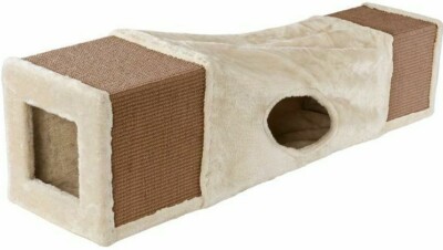 Zoofari Tunnel De Chat 2in1 Grotte Pour 106cm Arbre A Gratter Creux Eur 42 34 Picclick Fr
