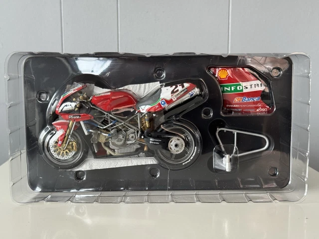 MINICHAMPS DUCATI 996 R SUPERBIKE 2001 RUBEN XAUS 1/12 boxed