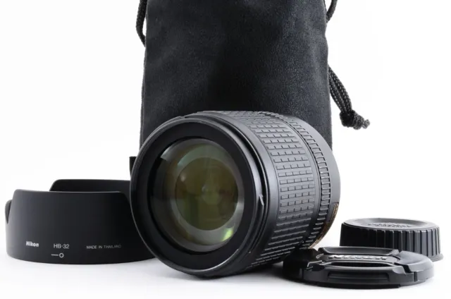 Nikon AF-S DX NIKKOR 18-105mm f/3.5-5.6G ED VR Lens [N Mint] w/Hood,Case Y1333