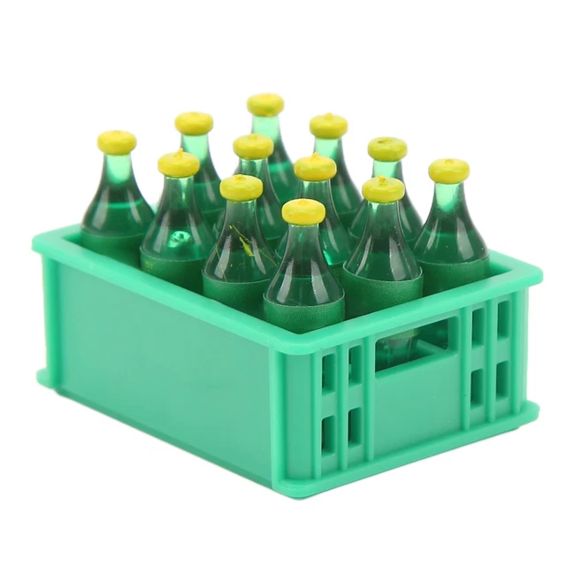 8 Mini Bouteilles De Bière Pour Maison De Poupée 1:12 – Déco Miniature Réaliste Pour Cuisine Et Salle à Manger | Accessoires Jouet Miniature - 2