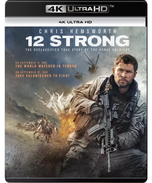 12 STRONG (4K UHD Blu-ray) Chris Hemsworth Michael Shannon EUR 33,45 ...