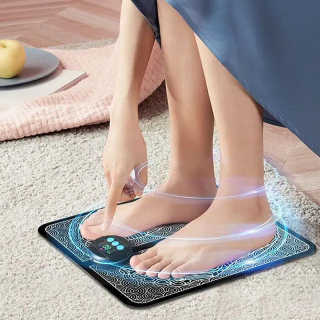 EMS Electric Foot Massager Mat Relax Muscle Stimulator Shaping Massage Pad US Bf