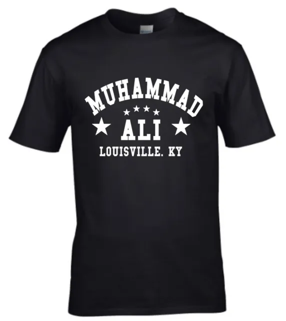 Muhammad Ali Boxing Icon Cassius Clay Training Gym Mens T-shirt