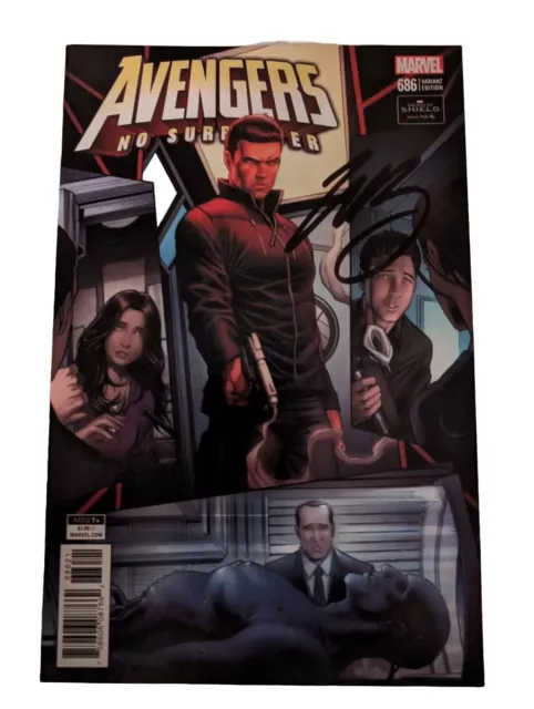 Avengers 686 Agents Of Shield Variant Signed By Jim Zub